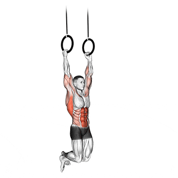Kipping muscle up gif